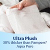 image:imageHuggies Skin Essentials Baby Wipes 99 Water 15 Packs 840 Wipes56 Count Pack of 10
