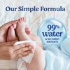 image:imageHuggies Skin Essentials Baby Wipes 99 Water 15 Packs 840 Wipes56 Count Pack of 6